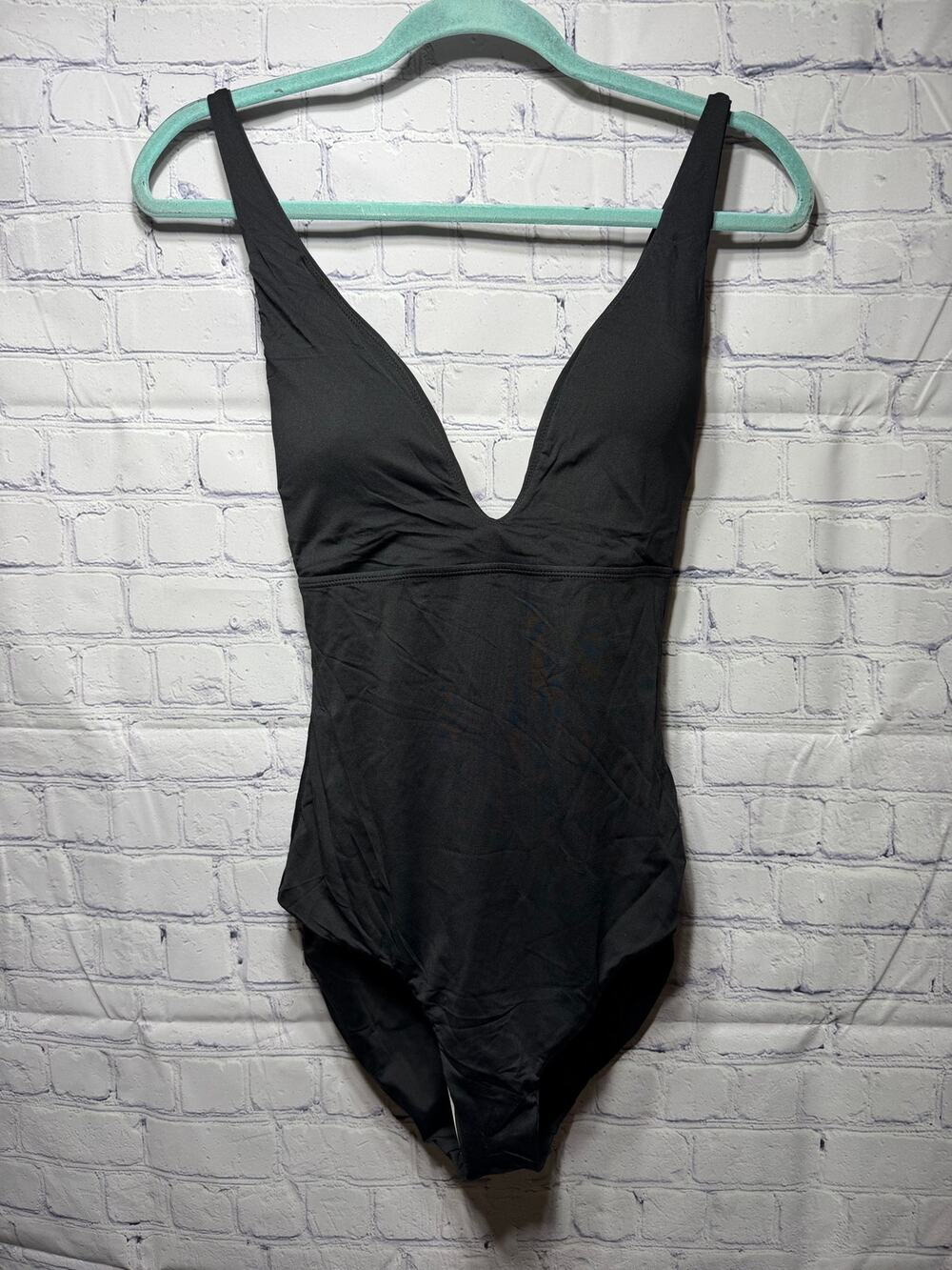 Andie Swim Womens The Bali One Piece Black Beach Vacation Cruise Island ST NWT